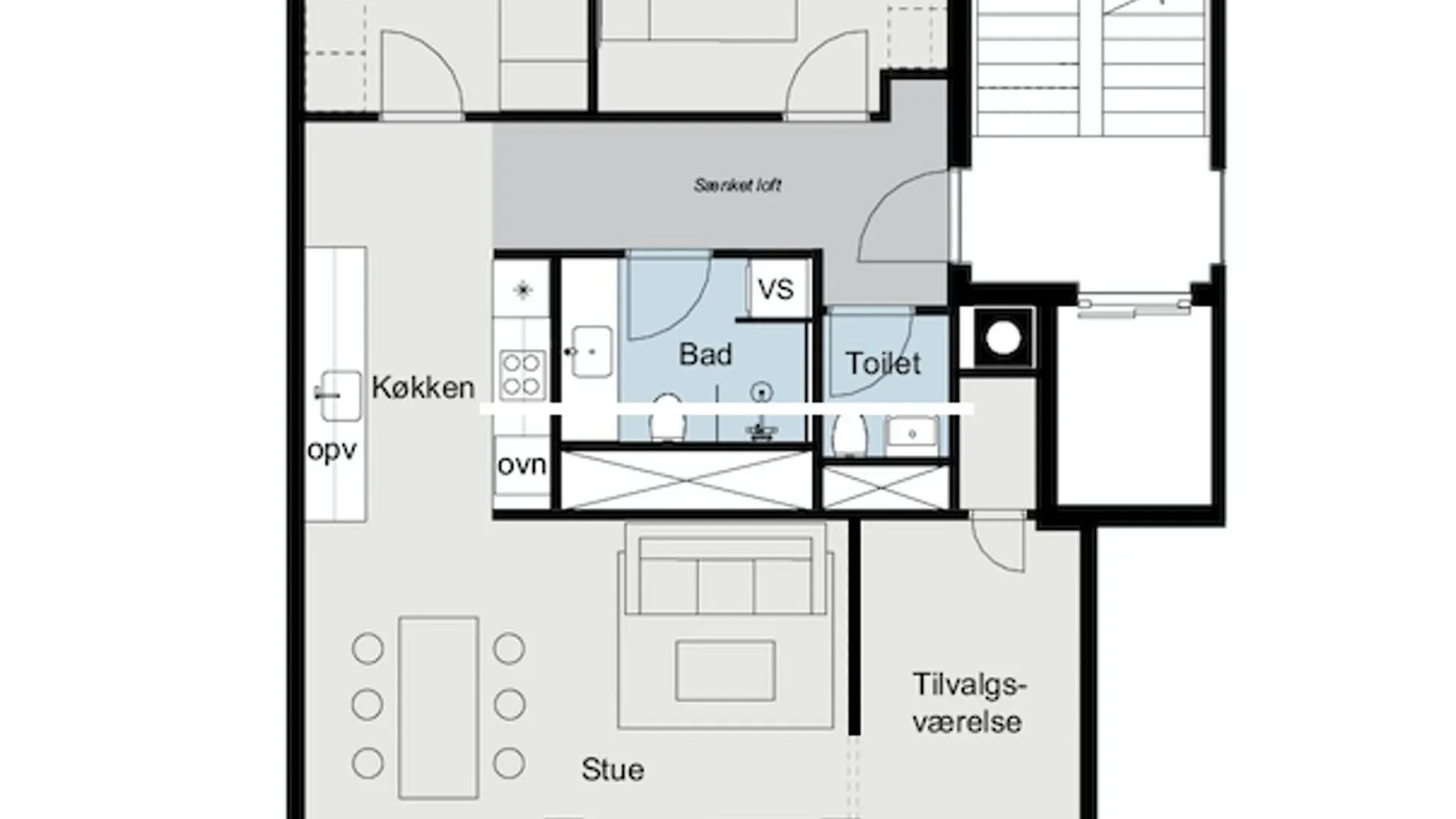 Fantastic 3-Bed Wbalcony In North Harbour Apartment Copenhagen